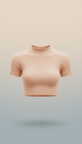 Crop top ligero con soporte
